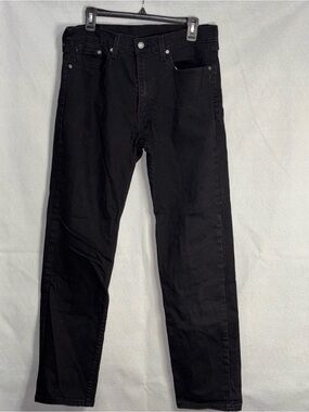 Levi's Slim Straight Black Jeans 34x32